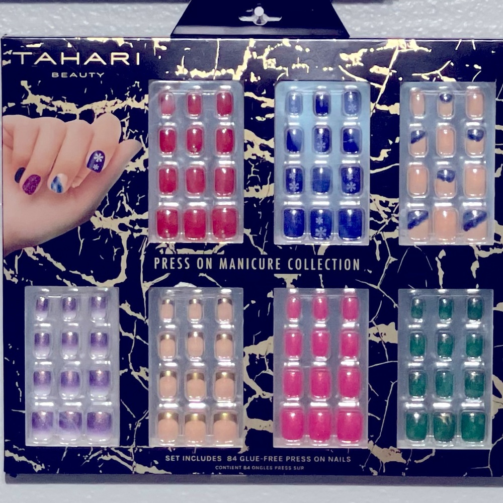 Tahari Beauty 84 Glue-Free Press on Nails